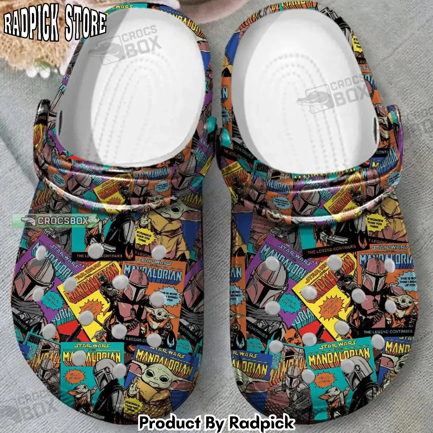 Radpick star wars mandalorian comic crocss rp6521227